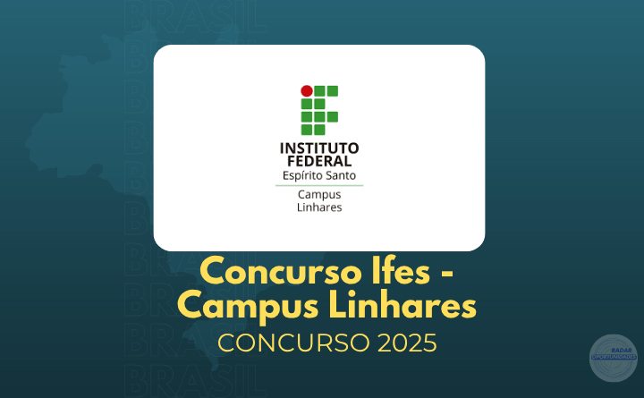 Processo seletivo para professor substituto no Ifes Campus Linhares